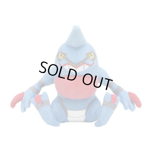 Photo1: Pokemon Center 2021 Pokemon fit Mini Plush #454 Toxicroak doll Toy (1)