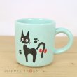 Photo2: Studio Ghibli Kiki's Delivery Service JIJI Mug cup Mentha ver. (2)