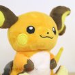 Photo5: Pokemon Center 2018 Pokemon fit Mini Plush #26 Raichu doll Toy (5)