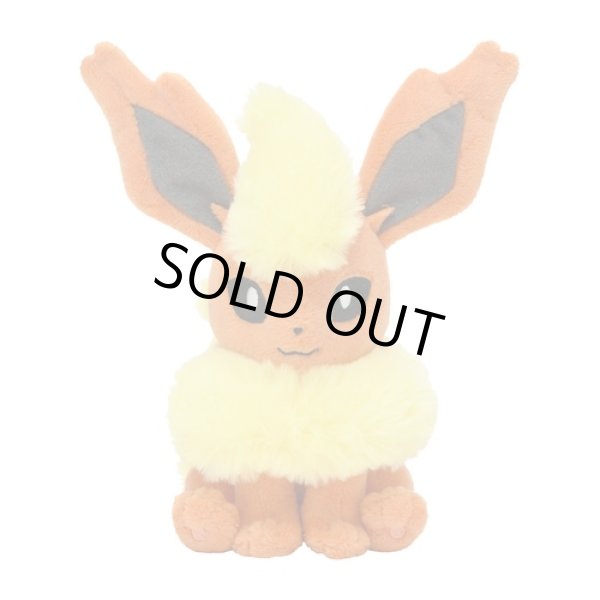 Photo1: Pokemon Center 2018 Pokemon fit Mini Plush #136 Flareon doll Toy (1)