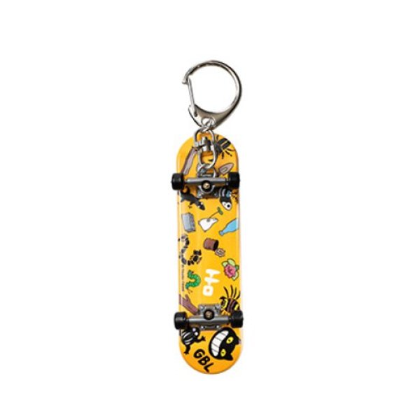 Photo1: Studio Ghibli Mini Skateboard Key chain #1 My Neighbor Totoro Opening (1)