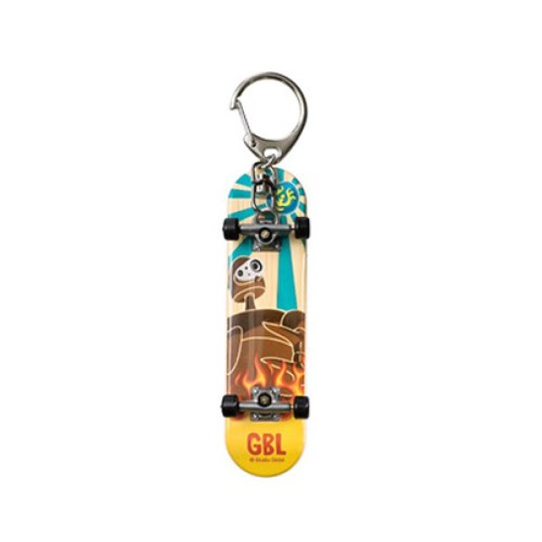 Photo1: Studio Ghibli Mini Skateboard Key chain #3 LAPUTA Castle in the Sky Robot soldier (1)