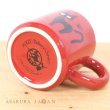 Photo3: Studio Ghibli Kiki's Delivery Service JIJI Mug cup Red ver. (3)