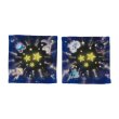 Photo1: Pokemon Center 2021 Speed Star Fabric Coaster 2 pc (1)