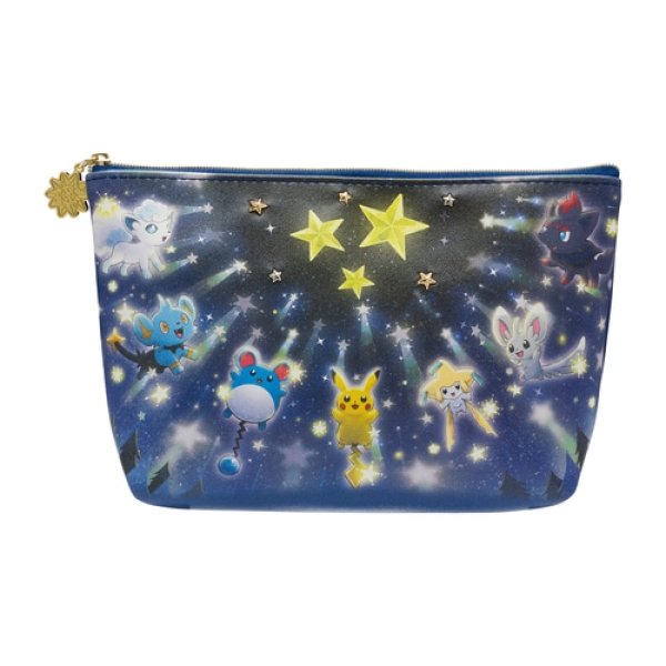 Photo1: Pokemon Center 2021 Speed Star Pouch case (1)