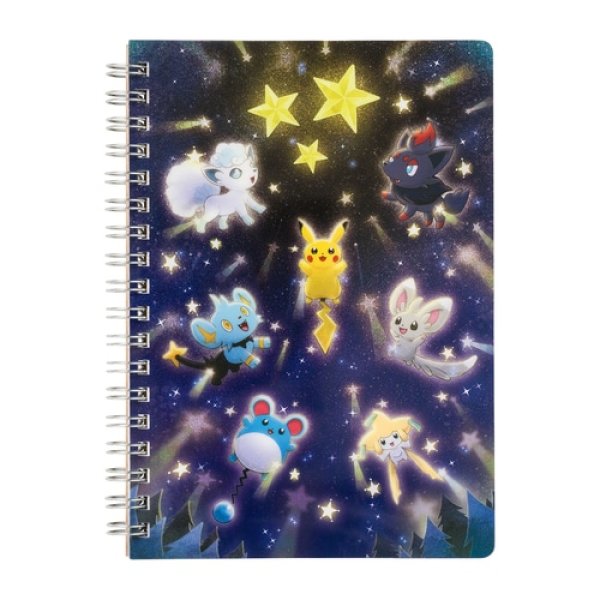 Photo1: Pokemon Center 2021 Speed Star B6 Size Spiral Notebook (1)