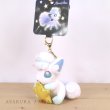 Photo5: Pokemon Center 2021 Speed Star Alola Vulpix Plush Mascot Key chain (5)