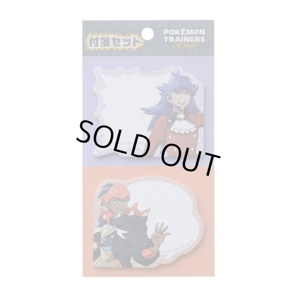 Photo1: Pokemon Center 2021 TRAINERS Off Shot! Sticky note Leon Raihan (1)