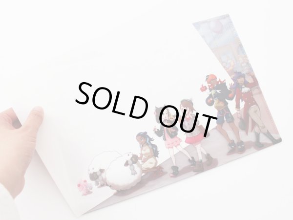 Photo4: Pokemon Center 2021 TRAINERS Off Shot! A4 Size Clear File Folder 3 pockets (4)