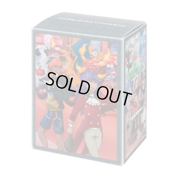 Photo2: Pokemon Center Original Card Game Flip deck case TRAINERS Off Shot! (2)