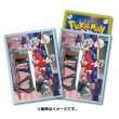 Photo1: Pokemon Center Original Card Game Sleeve TRAINERS Off Shot! Victor Hop Bede 64 sleeves (1)