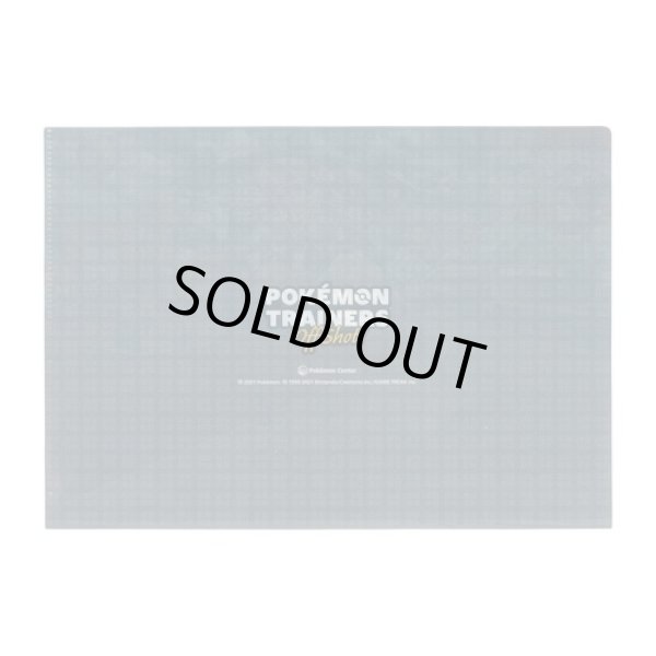 Photo2: Pokemon Center 2021 TRAINERS Off Shot! A4 Size Clear File Folder 3 pockets (2)