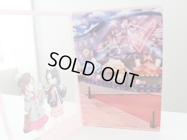 Photo3: Pokemon Center 2021 TRAINERS Off Shot! A5 Size Clear File Folder Gloria Marnie (3)