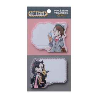 Pokemon Center 2021 TRAINERS Off Shot! Sticky note Victor
