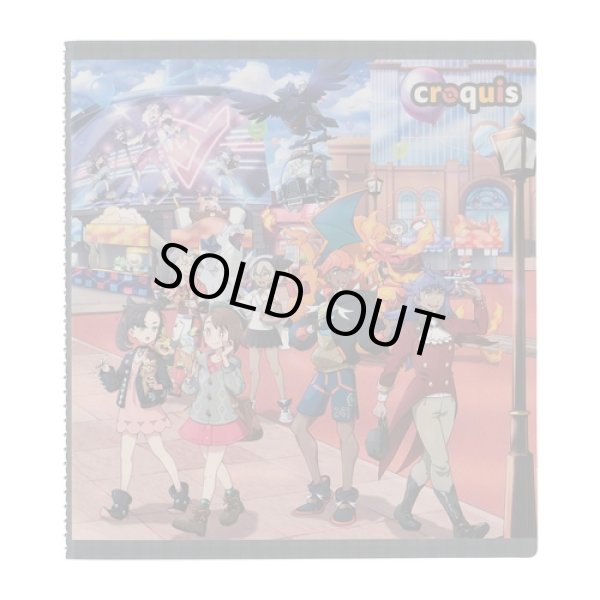 Photo1: Pokemon Center 2021 TRAINERS Off Shot! CROQUIS book (1)