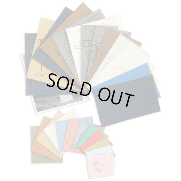 Photo4: Studio Ghibli mini Paper Craft Kit Laputa Castle in the Sky 133 "Running Away Sheeta & Pazu" (4)