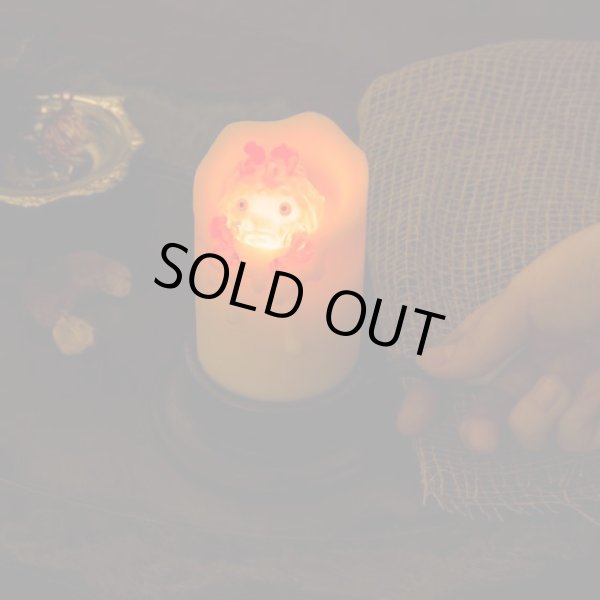 Photo5: Studio Ghibli Howl's Moving Castle Calcifer's swaying candlelight (5)