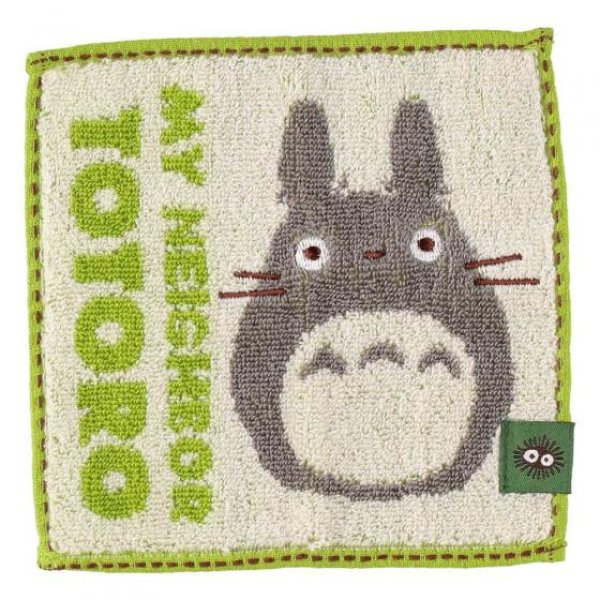 Photo1: Studio Ghibli Mini Towel Handkerchief My Neighbor Totoro Dai Totoro 15 cm 5.9" (1)