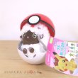 Photo1: Pokemon Center 2020 Petit Plush in Poke Ball Case vol.4 Wooloo doll (1)