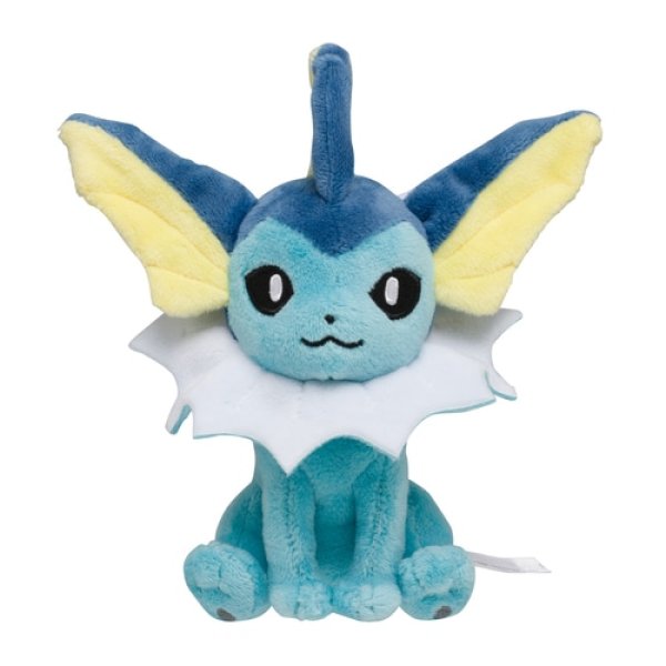 Photo1: Pokemon Center 2018 Pokemon fit Mini Plush #134 Vaporeon doll Toy (1)