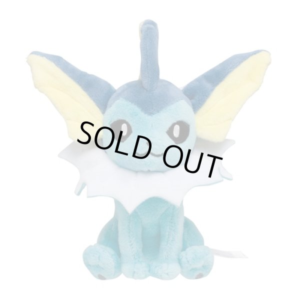 Photo1: Pokemon Center 2018 Pokemon fit Mini Plush #134 Vaporeon doll Toy (1)