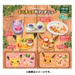 Photo3: Pokemon Center 2022 Pokemon Cafe Miniature Cafe Menu Figure Pikachu plate (3)