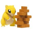 Photo1: Pokemon 2021 Takara Tomy Arts Hide and seek with everyone Sandshrew Mini Figure (1)