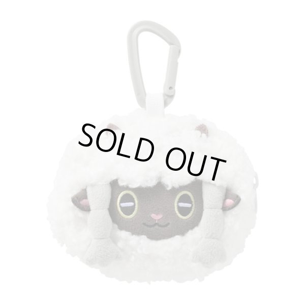 Photo1: Pokemon Center 2021 Honwaka Poka Poka Face Pouch case Wooloo (1)