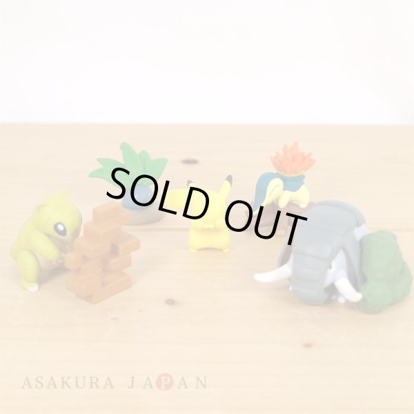 Photo3: Pokemon 2021 Takara Tomy Arts Hide and seek with everyone 5pcs Complete set Mini Figure (3)