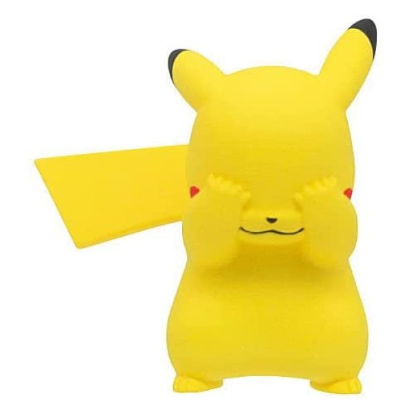 Photo1: Pokemon 2021 Takara Tomy Arts Hide and seek with everyone Pikachu Mini Figure (1)