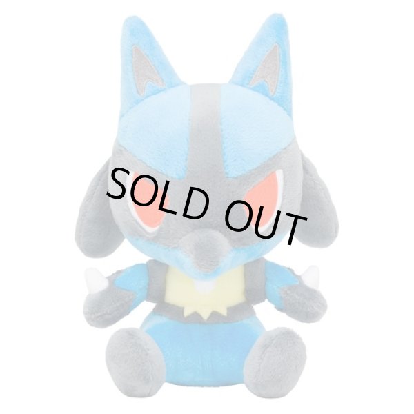 Photo1: Pokemon Center 2019 POKEMON DOLLS Plush doll Lucario (1)