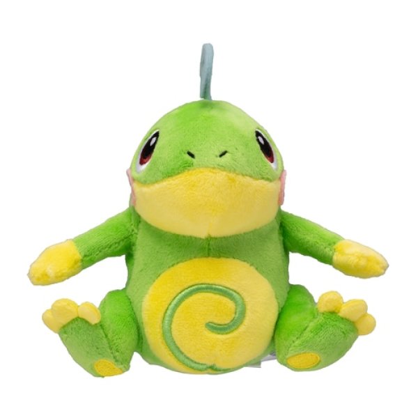Photo1: Pokemon Center 2019 Pokemon fit Mini Plush #186 Politoed doll Toy (1)