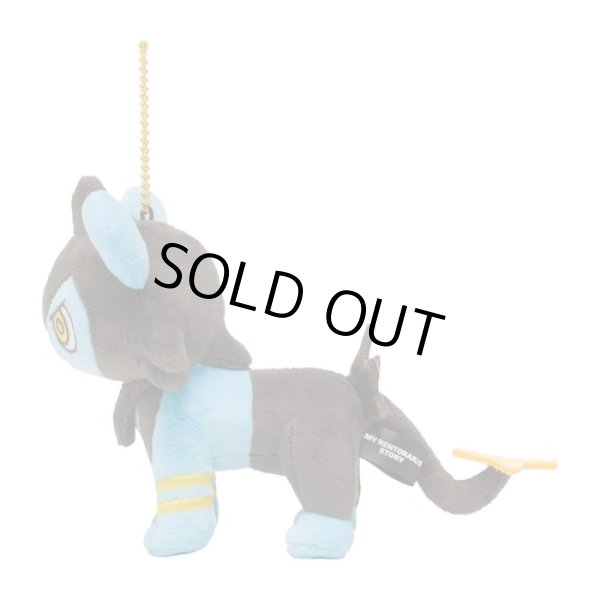 Photo2: Pokemon Center 2022 MY RENTORAR’S STORY Luxio Plush Mascot Key chain (2)