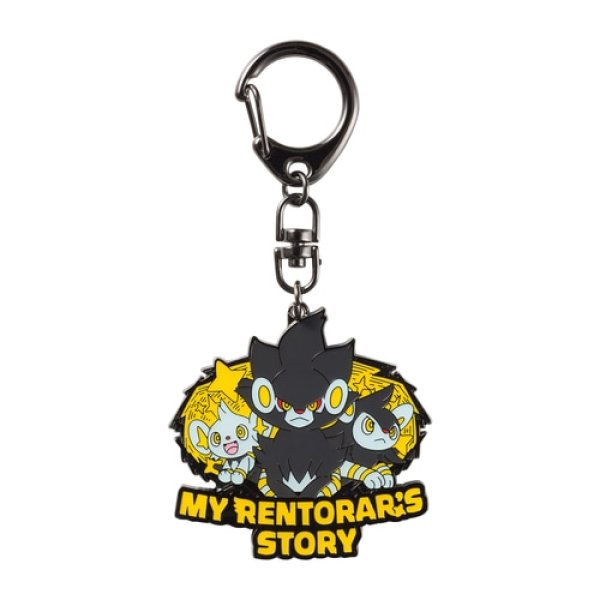 Photo1: Pokemon Center 2022 MY RENTORAR’S STORY Metal Key chain (1)