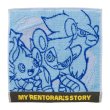Photo1: Pokemon Center 2022 MY RENTORAR’S STORY Hand towel Handkerchief (1)