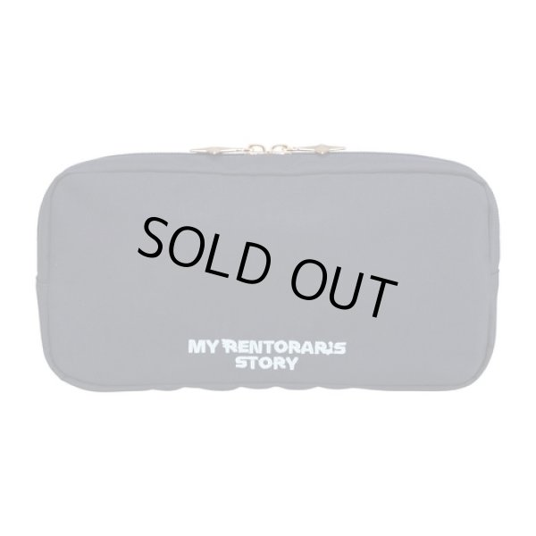 Caution Logo Hanging Portable Pouch | STUDIO SEVEN (スタジオ