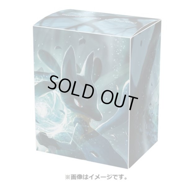 Photo2: Pokemon Center Original Card Game Flip deck case Lucario (2)