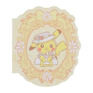 Pokemon Center 2018 Pikachu drawing green Memo pad