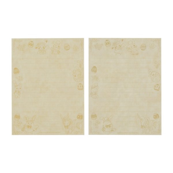 Photo3: Pokemon Center 2022 Photogenique Easter 2022 Letter Set (3)