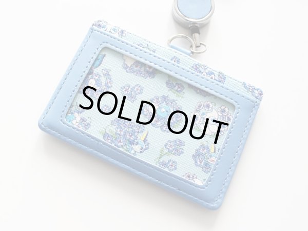 Photo4: Pokemon Center 2022 Baby Blue Eyes ID holder with reel Card Pass Case (4)