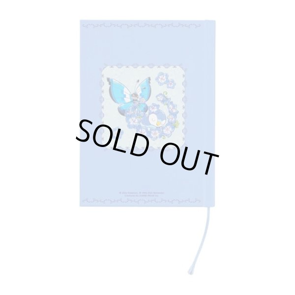 Photo2: Pokemon Center 2022 Baby Blue Eyes A6 size Hard cover Notebook (2)