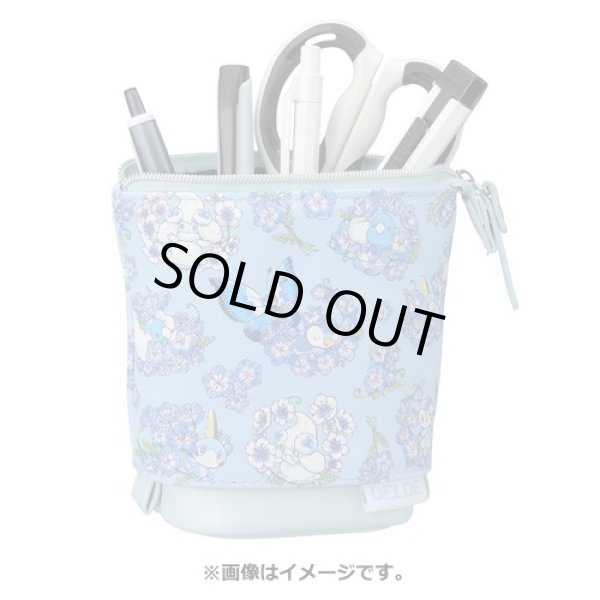 Photo5: Pokemon Center 2022 Baby Blue Eyes DELDE Slide Pen pouch case (5)