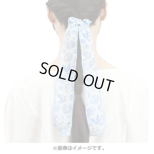 Photo5: Pokemon Center 2022 Baby Blue Eyes Hair bands Scrunchie H Piplup (5)