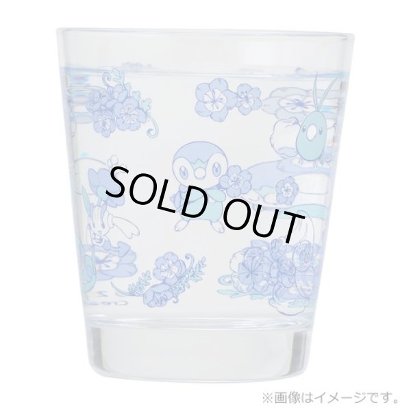 Photo3: Pokemon Center 2022 Baby Blue Eyes Color changes Glass cup (3)