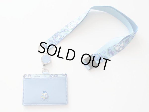 Photo3: Pokemon Center 2022 Baby Blue Eyes ID holder with reel Card Pass Case (3)