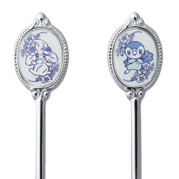 Photo2: Pokemon Center 2022 Baby Blue Eyes Spoon & Fork dessert (2)