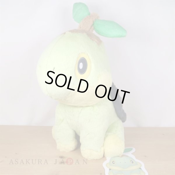 Photo5: Pokemon Center 2022 FUWA-FUWA Fluffy Plush doll Turtwig (5)