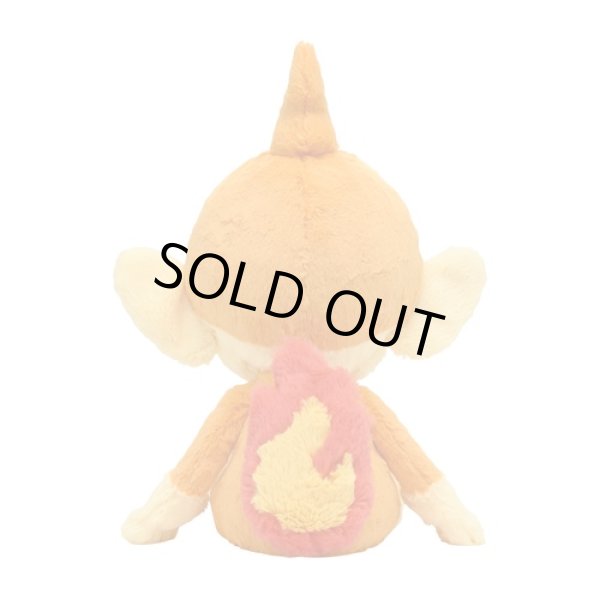 Photo3: Pokemon Center 2022 FUWA-FUWA Fluffy Plush doll Chimchar (3)