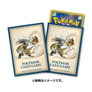 Pokemon Center Original Card Game Sleeve Sumi-e Retsuden