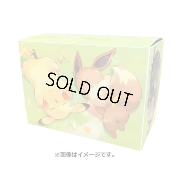 Photo1: Pokemon Center Original Card Game Flip deck case Minna Otsukaresama (1)